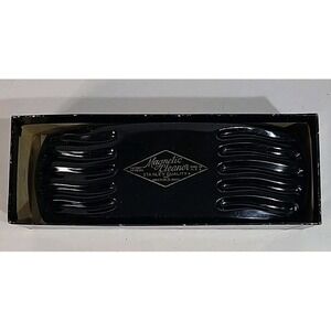 Vintage Magnetic Cleaner Stanley Quality Black Fabric Duster